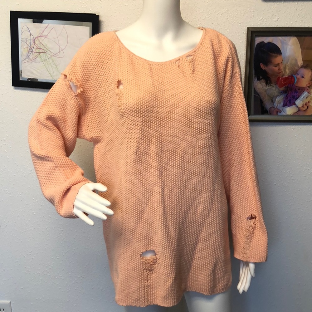 Oversized Destroyed sweater